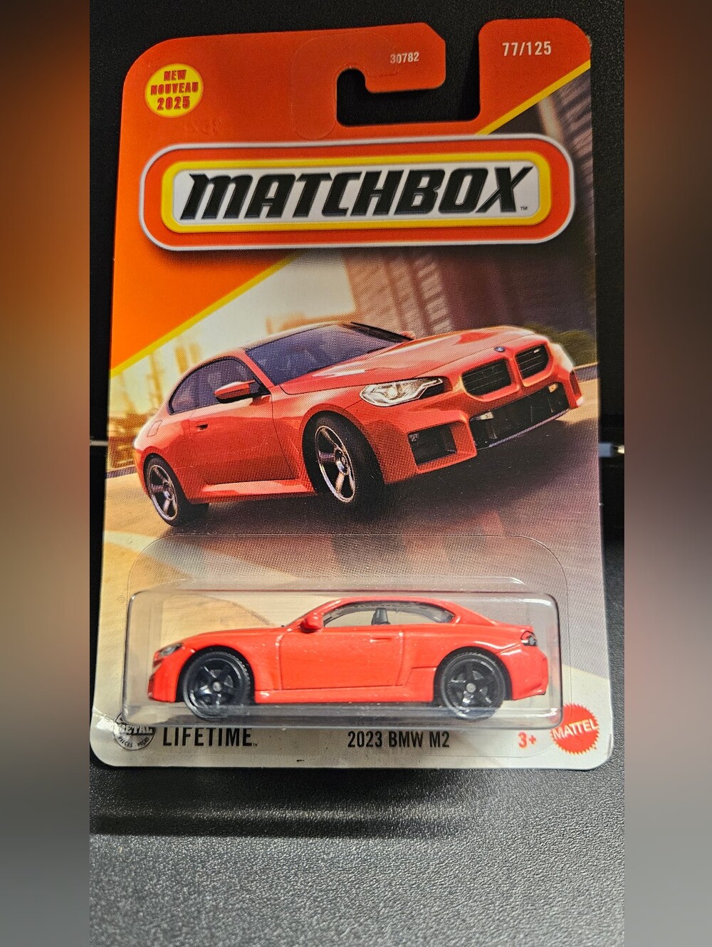 Matchbox 2023 Red BMW M2 Package slightly damaged in storage